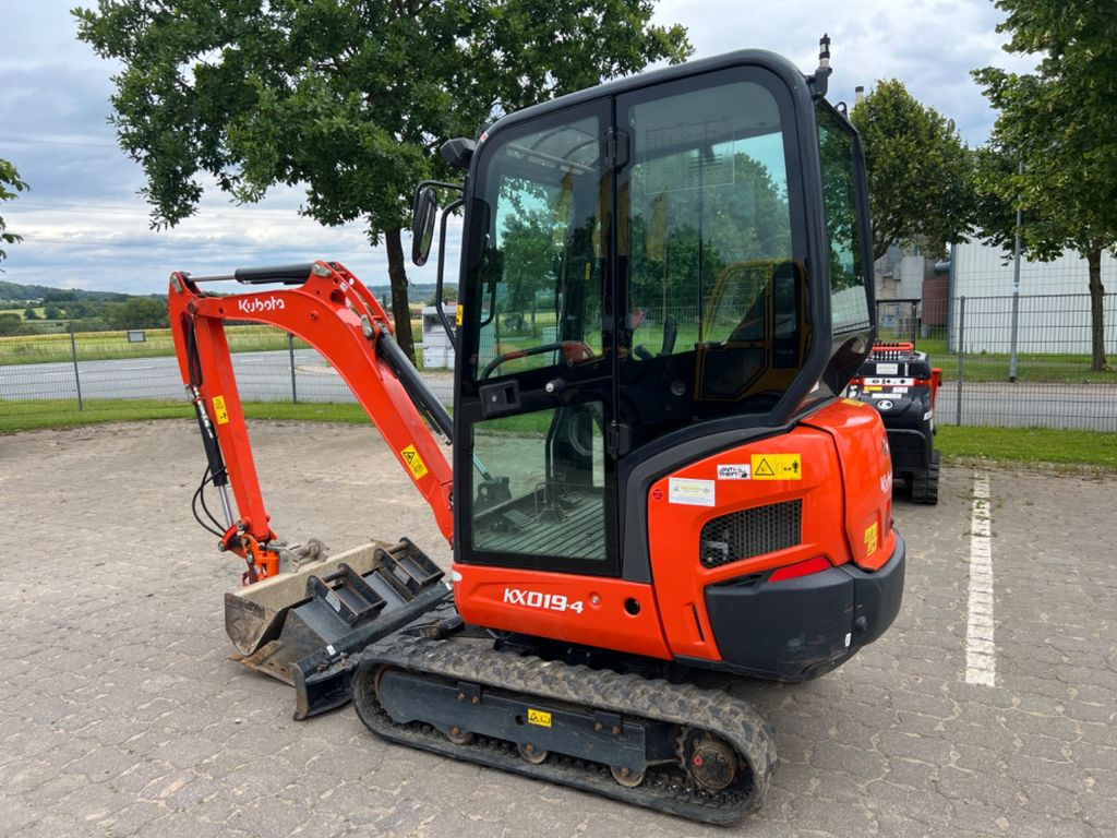 Kubota KX 019-4, Bj 22, 385 BH, Tilt MS01, TL, GL - Мини багер: снимка 3 Kubota KX 019-4, Bj 22, 385 BH, Tilt MS01, TL, GL - Мини багер: снимка 3