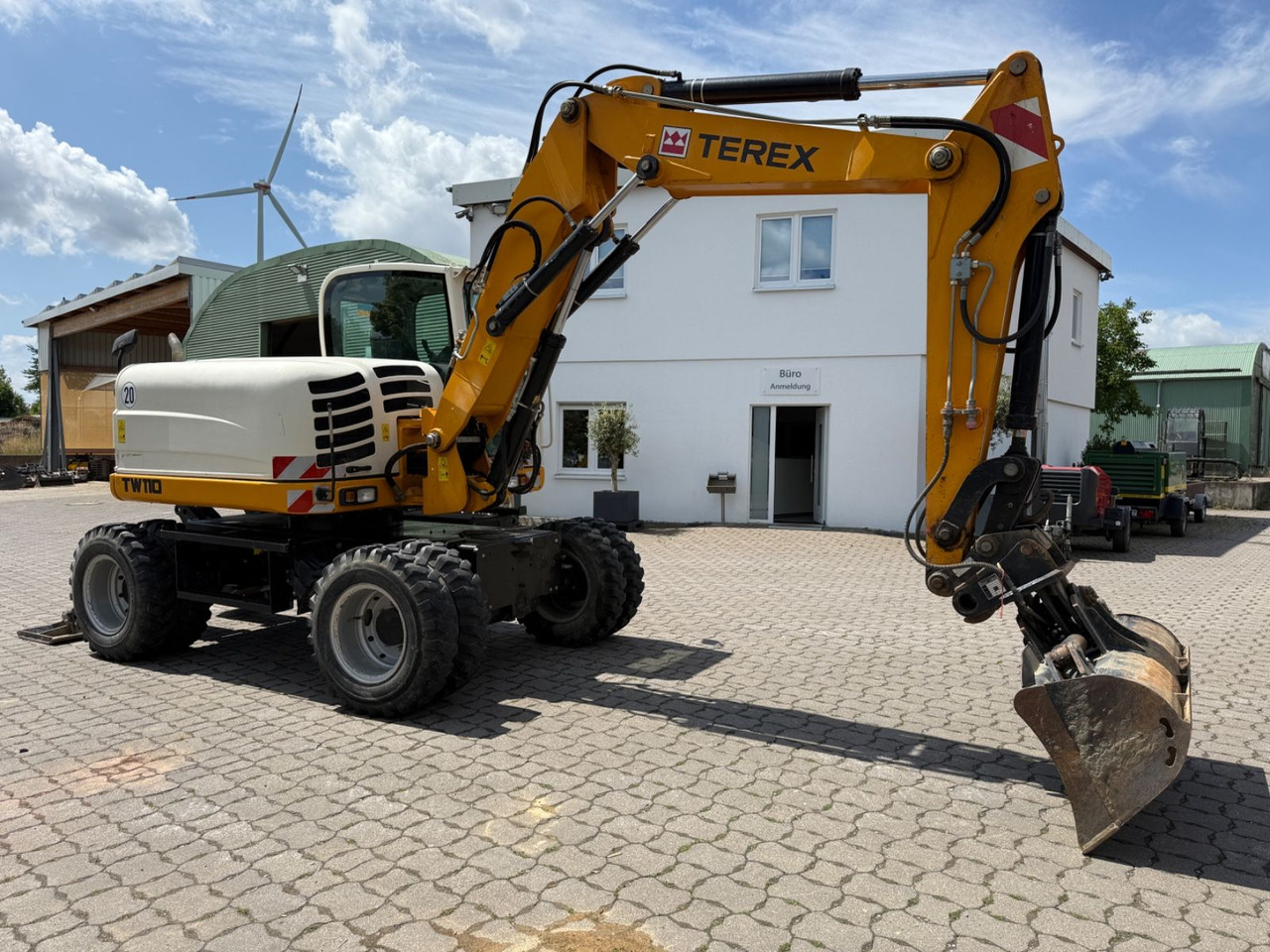 Terex TW 110, Bj 14, 2265 BH, VA, SWE, 4 TL, 1 GLV - Колесен багер: снимка 3 Terex TW 110, Bj 14, 2265 BH, VA, SWE, 4 TL, 1 GLV - Колесен багер: снимка 3