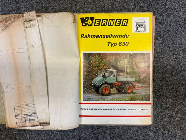 Unimog 406, EZ 73, Kipper, Seilwinde, Zapfwelle vorne - Самосвал камион: снимка 3 Unimog 406, EZ 73, Kipper, Seilwinde, Zapfwelle vorne - Самосвал камион: снимка 3