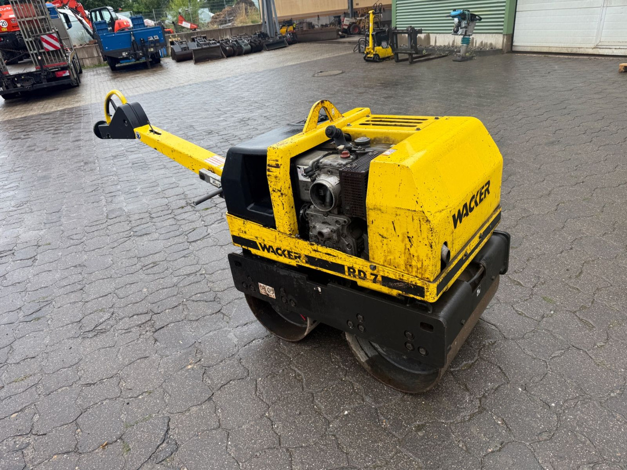 Wacker RD 7 H-S, Tandemwalze, Vibration, Wasser - Мини валяк: снимка 1 Wacker RD 7 H-S, Tandemwalze, Vibration, Wasser - Мини валяк: снимка 1