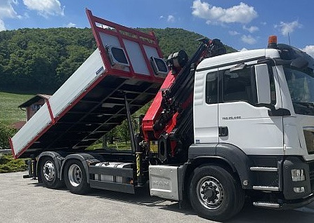 MAN Hiab Fassi Palfinger PK34002 - Камион с кран: снимка 2 MAN Hiab Fassi Palfinger PK34002 - Камион с кран: снимка 2