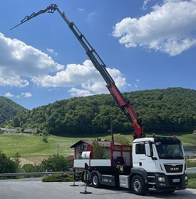 MAN Hiab Fassi Palfinger PK34002 - Камион с кран: снимка 3 MAN Hiab Fassi Palfinger PK34002 - Камион с кран: снимка 3