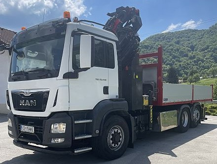 MAN Hiab Fassi Palfinger PK34002 - Камион с кран: снимка 1 MAN Hiab Fassi Palfinger PK34002 - Камион с кран: снимка 1
