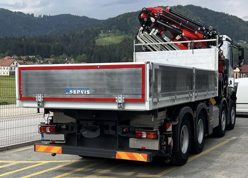 MERCEDES-BENZ Hiab Palfinger Fassi F990-8 JIB-6 - Камион с кран: снимка 4 MERCEDES-BENZ Hiab Palfinger Fassi F990-8 JIB-6 - Камион с кран: снимка 4