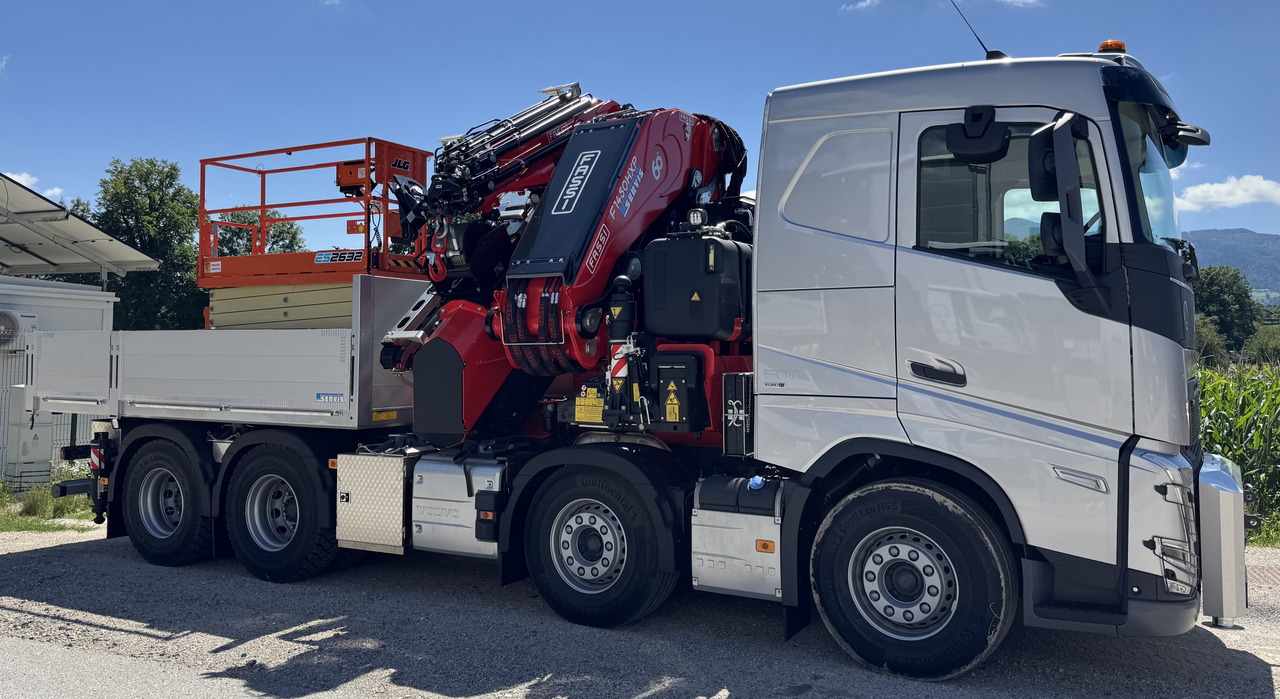 VOLVO Hiab Palfinger Fassi F1450-8 JIB-6 - Камион с кран: снимка 2 VOLVO Hiab Palfinger Fassi F1450-8 JIB-6 - Камион с кран: снимка 2