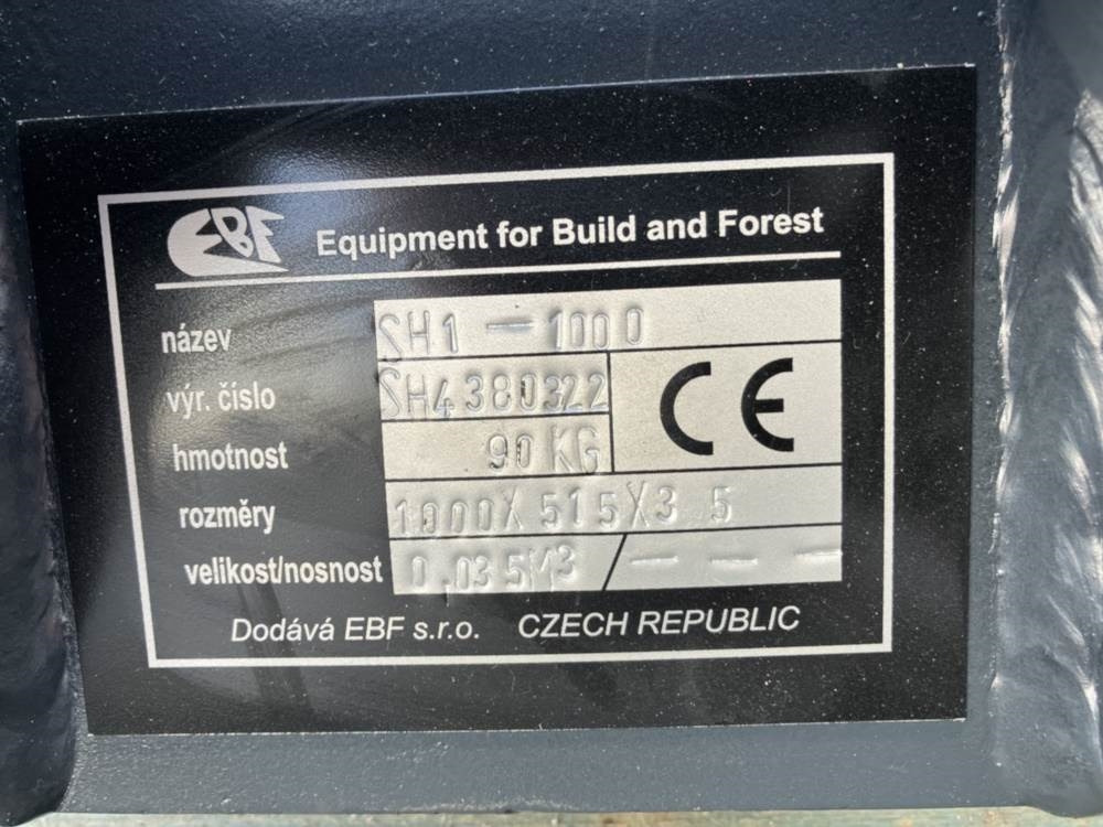 EBF Böschungslöffel schwenkbar - Festanbau - Багер-товарач: снимка 4 EBF Böschungslöffel schwenkbar - Festanbau - Багер-товарач: снимка 4