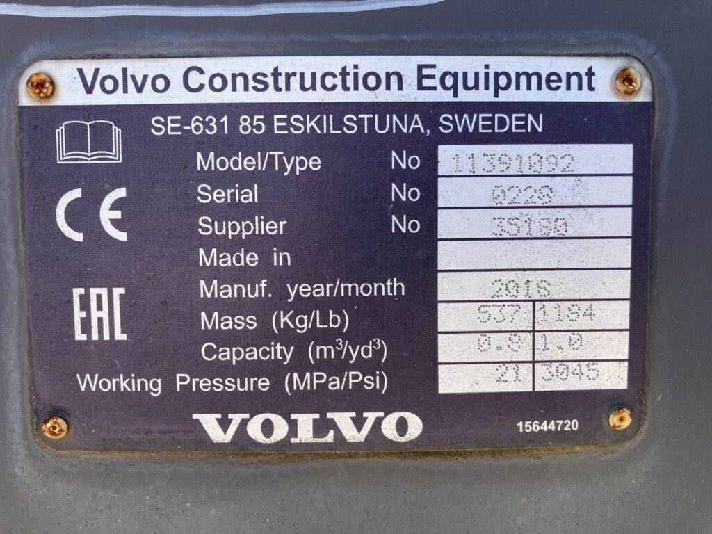 Volvo Klappschaufel mit Zähnen TPZ - Кофа: снимка 5 Volvo Klappschaufel mit Zähnen TPZ - Кофа: снимка 5