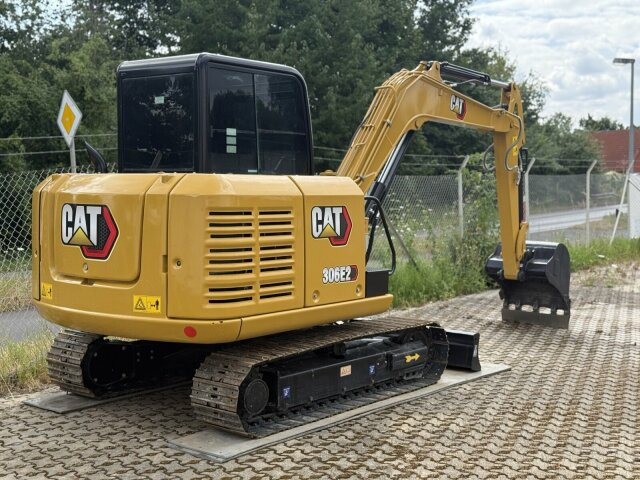 Верижен багер CAT Bagger 306 E2 Minibagger Kettenbagger 270 H: снимка 9