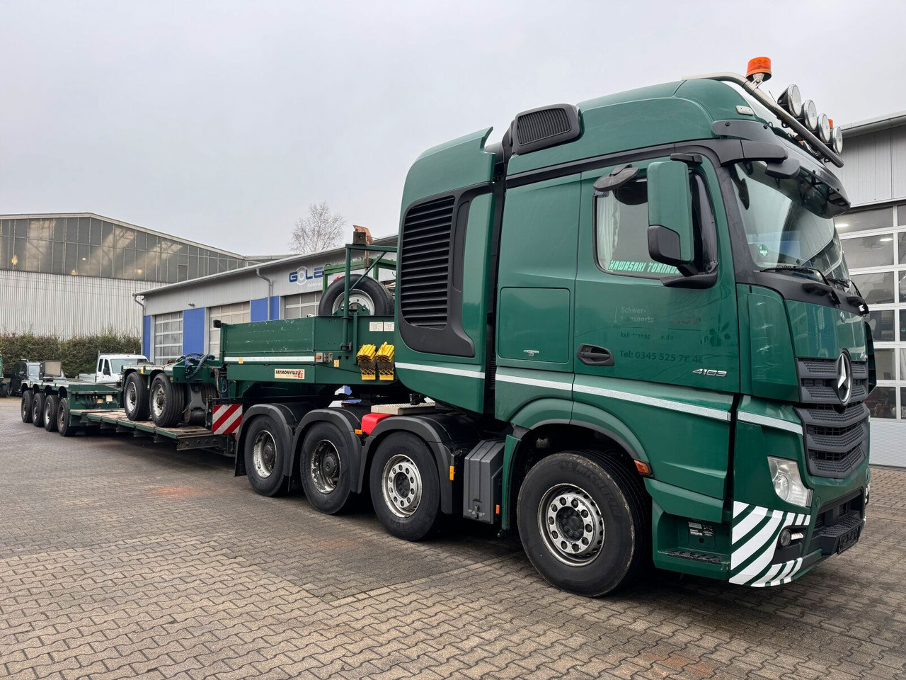 Faymonville STBZ-6VA Tieflader 4+2 Achse + Schwerlast *83 T - Нискорамна площадка полуремарке: снимка 1 Faymonville STBZ-6VA Tieflader 4+2 Achse + Schwerlast *83 T - Нискорамна площадка полуремарке: снимка 1