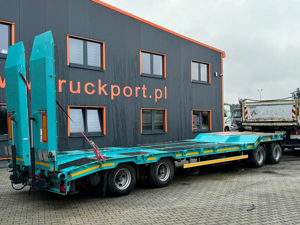 Goldhofer TU 4 EXPERT 4870Tieflader Anhänger - Нискорамна площадка ремарке: снимка 3 Goldhofer TU 4 EXPERT 4870Tieflader Anhänger - Нискорамна площадка ремарке: снимка 3