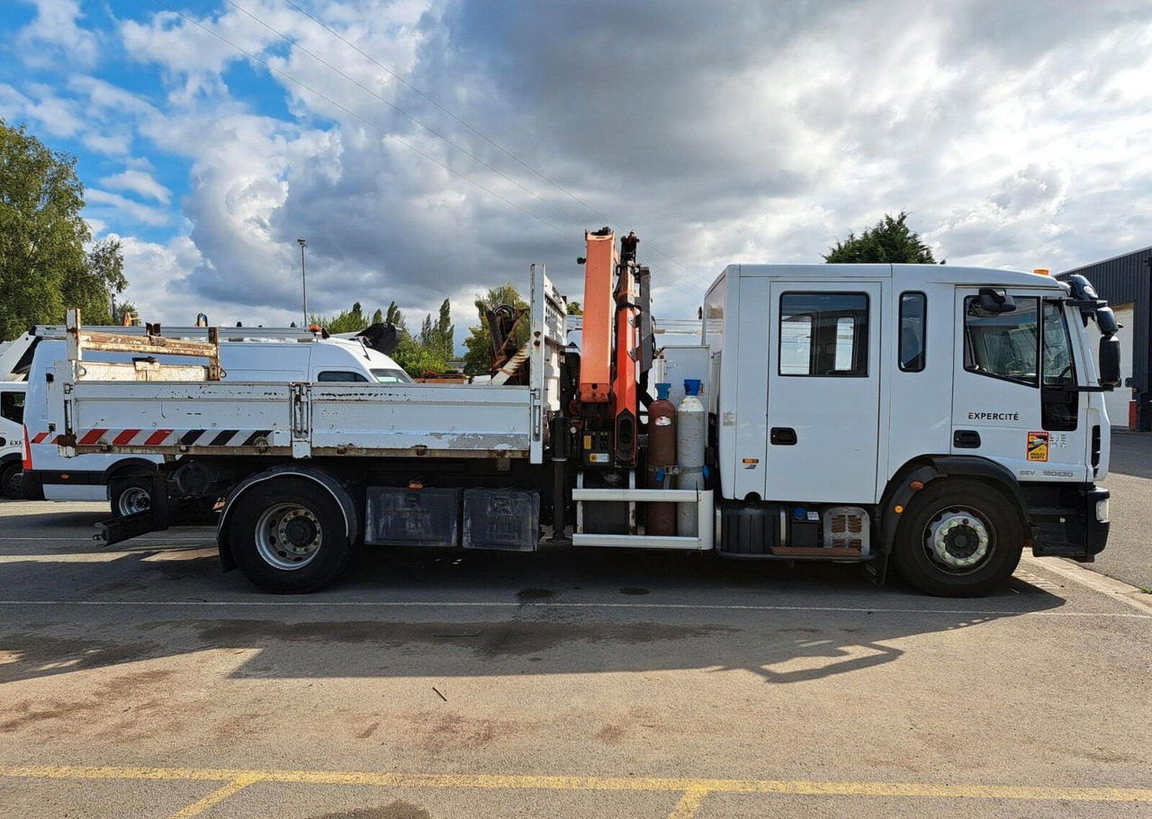 Iveco ML180E 4x2 DOKA Euro 5 Kipper Kran PK16001K-B - Самосвал камион, Камион с кран: снимка 1 Iveco ML180E 4x2 DOKA Euro 5 Kipper Kran PK16001K-B - Самосвал камион, Камион с кран: снимка 1