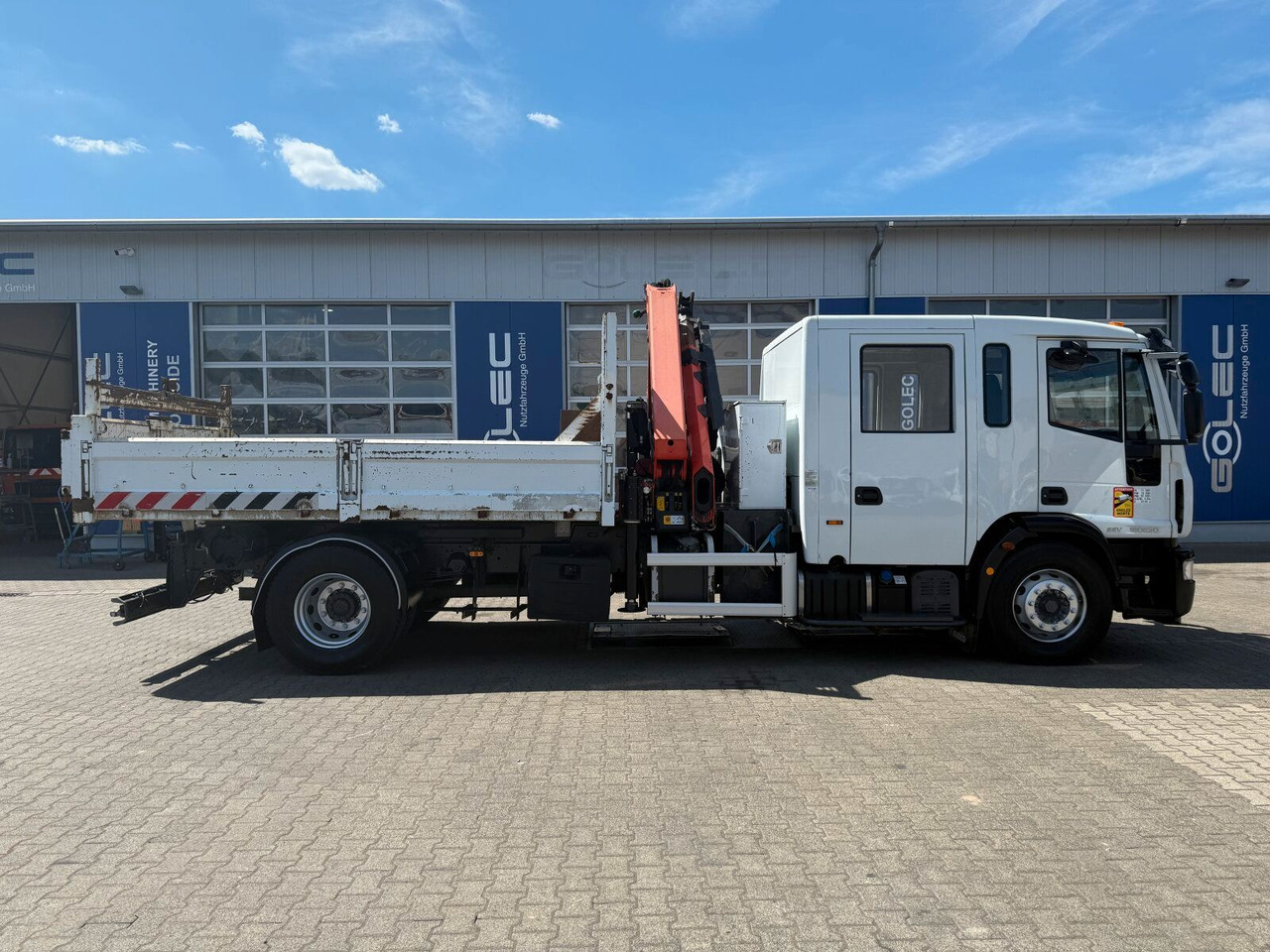 Iveco ML180E 4x2 DOKA Euro 5 Kipper Kran PK16001K-B - Самосвал камион, Камион с кран: снимка 2 Iveco ML180E 4x2 DOKA Euro 5 Kipper Kran PK16001K-B - Самосвал камион, Камион с кран: снимка 2