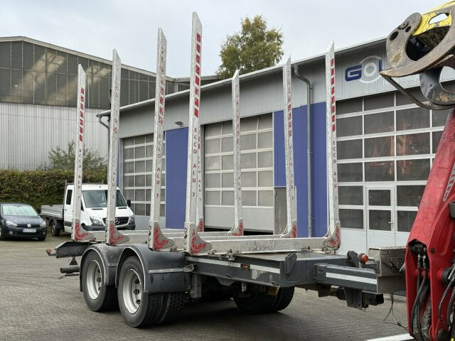 Janzen T RH19 Holzanhänger 2 Achse 19.000 Kg - Ремарке за дърва: снимка 1 Janzen T RH19 Holzanhänger 2 Achse 19.000 Kg - Ремарке за дърва: снимка 1