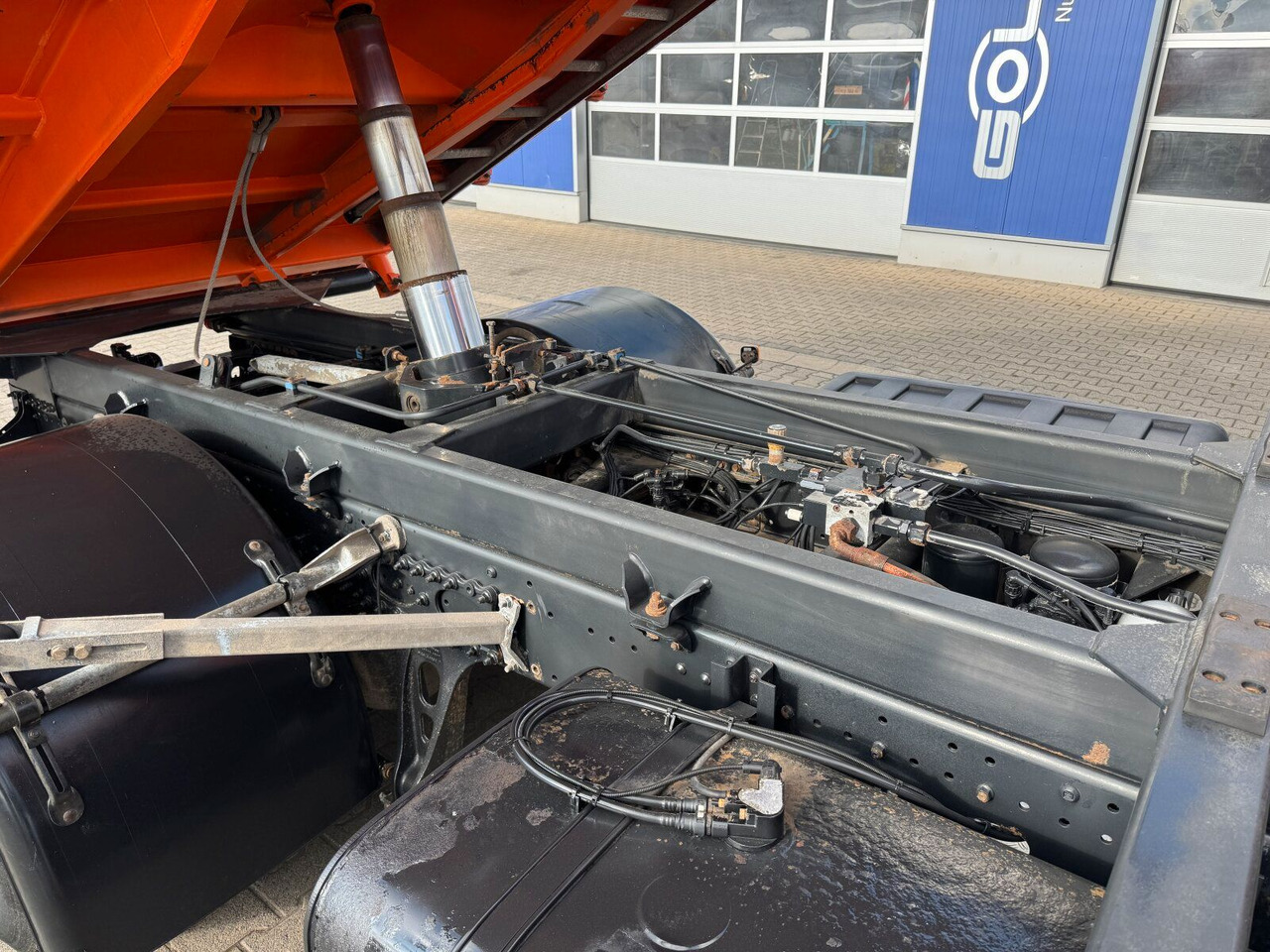 Самосвал камион, Камион с кран MAN TGM 18.340 4x2 Euro 6 Kipper Kran PK11001.K: снимка 17