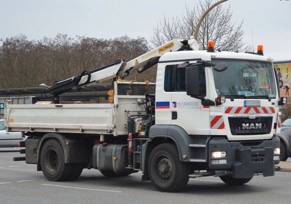 MAN TGS 18.480 4x4H Winter. Kipper Kran PALFINGER 12 - Камион с кран: снимка 1 MAN TGS 18.480 4x4H Winter. Kipper Kran PALFINGER 12 - Камион с кран: снимка 1