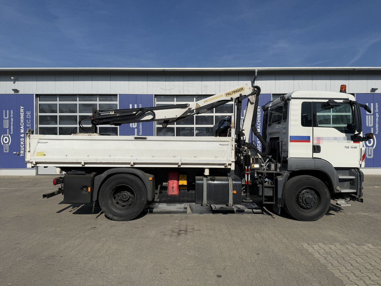 MAN TGS 18.480 4x4H Winter. Kipper Kran PALFINGER 12 - Самосвал камион, Камион с кран: снимка 3 MAN TGS 18.480 4x4H Winter. Kipper Kran PALFINGER 12 - Самосвал камион, Камион с кран: снимка 3
