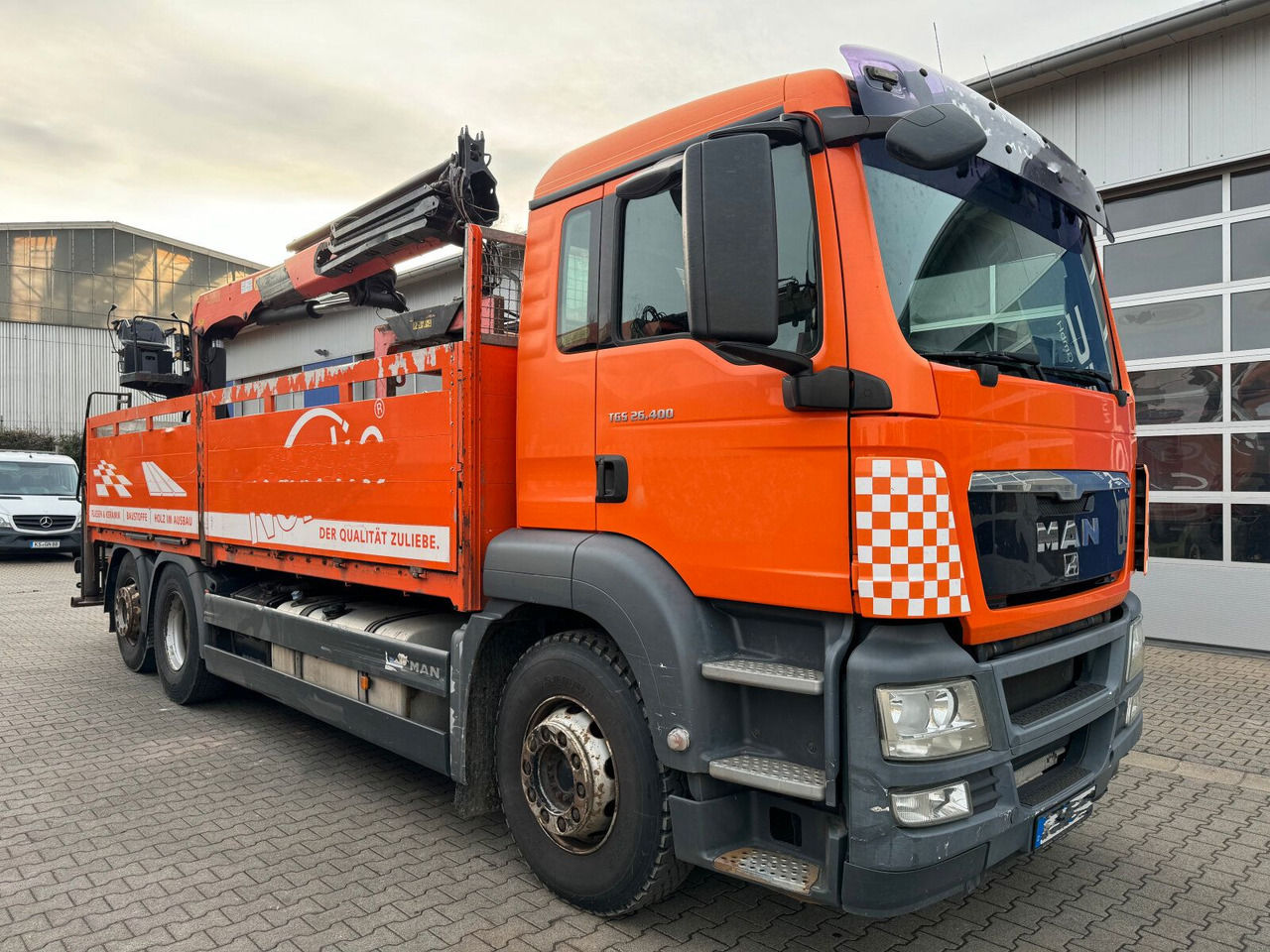 MAN TGS 26.400 6x2 Pritsche Kran Palfinger PK 18001L - Бордови камион, Камион с кран: снимка 1 MAN TGS 26.400 6x2 Pritsche Kran Palfinger PK 18001L - Бордови камион, Камион с кран: снимка 1