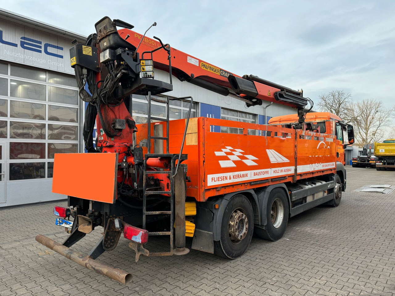 MAN TGS 26.400 6x2 Pritsche Kran Palfinger PK 18001L - Бордови камион, Камион с кран: снимка 3 MAN TGS 26.400 6x2 Pritsche Kran Palfinger PK 18001L - Бордови камион, Камион с кран: снимка 3