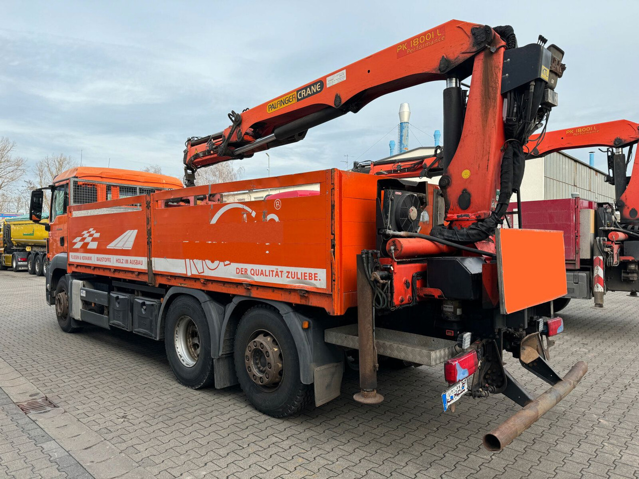 MAN TGS 26.400 6x2 Pritsche Kran Palfinger PK 18001L - Бордови камион, Камион с кран: снимка 4 MAN TGS 26.400 6x2 Pritsche Kran Palfinger PK 18001L - Бордови камион, Камион с кран: снимка 4