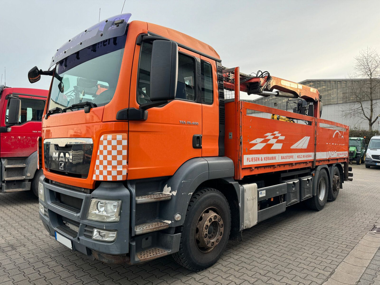 MAN TGS 26.400 6x2 Pritsche Kran Palfinger PK 18001L - Камион с кран: снимка 2 MAN TGS 26.400 6x2 Pritsche Kran Palfinger PK 18001L - Камион с кран: снимка 2