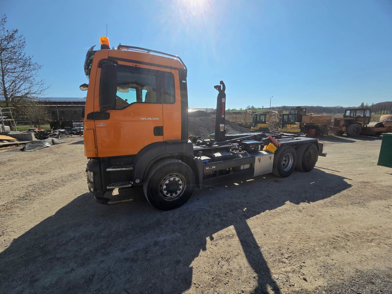 MAN TGS 26.500 6x6H Abrollkipper HIAB - Мултилифт с кука камион, Камион с кран: снимка 1 MAN TGS 26.500 6x6H Abrollkipper HIAB - Мултилифт с кука камион, Камион с кран: снимка 1