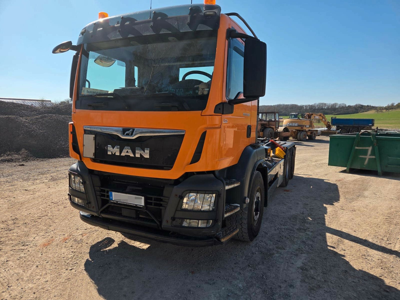 MAN TGS 26.500 6x6H Abrollkipper HIAB - Мултилифт с кука камион, Камион с кран: снимка 2 MAN TGS 26.500 6x6H Abrollkipper HIAB - Мултилифт с кука камион, Камион с кран: снимка 2