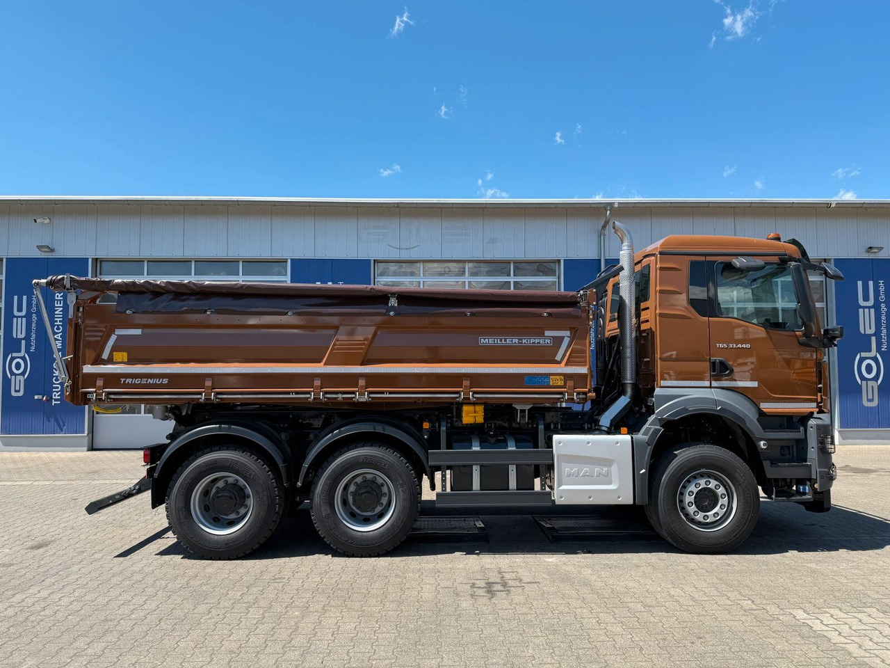 MAN TGS 33.440 6x4 Kipper MEILLER Bordmatik Frontpl. - Самосвал камион: снимка 3 MAN TGS 33.440 6x4 Kipper MEILLER Bordmatik Frontpl. - Самосвал камион: снимка 3
