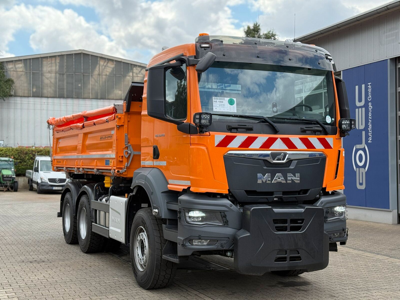 MAN TGS 33.440 6x4 Kipper MEILLER Bordmatik Frontpl. - Самосвал камион: снимка 3 MAN TGS 33.440 6x4 Kipper MEILLER Bordmatik Frontpl. - Самосвал камион: снимка 3