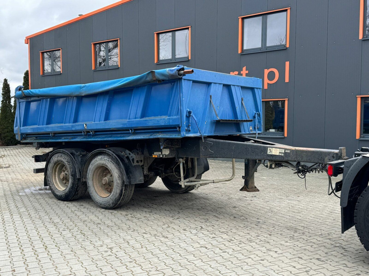 Meiller MZDA 18/21 Tandem Kipper 2 Achse - Самосвал ремарке: снимка 1 Meiller MZDA 18/21 Tandem Kipper 2 Achse - Самосвал ремарке: снимка 1