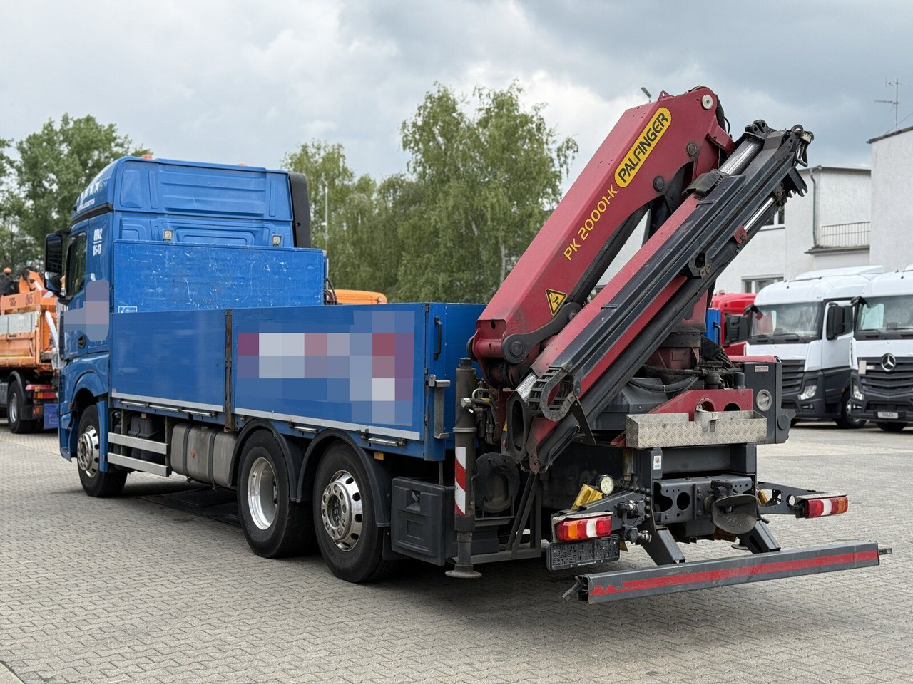 Mercedes-Benz ACTROS 2545 6x2 Pritsche Kran Palfinger PK20001K - Бордови камион, Камион с кран: снимка 5 Mercedes-Benz ACTROS 2545 6x2 Pritsche Kran Palfinger PK20001K - Бордови камион, Камион с кран: снимка 5