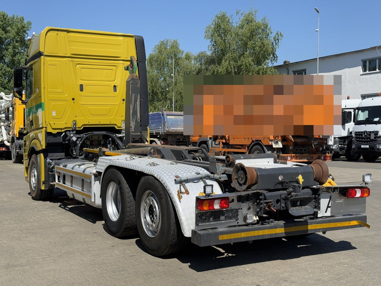 Mercedes-Benz ACTROS 2558 6x2 Abrollkipper *Lenkachse Retarder - Мултилифт с кука камион: снимка 5 Mercedes-Benz ACTROS 2558 6x2 Abrollkipper *Lenkachse Retarder - Мултилифт с кука камион: снимка 5