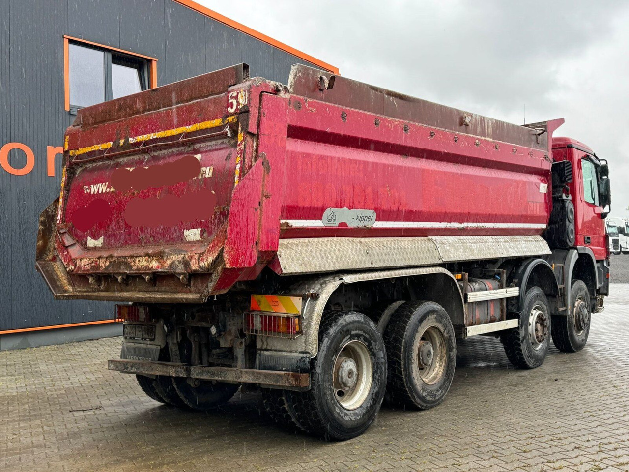 Mercedes-Benz ACTROS 4141 EURO4 8x6 Muldenkipper - Самосвал камион: снимка 5 Mercedes-Benz ACTROS 4141 EURO4 8x6 Muldenkipper - Самосвал камион: снимка 5