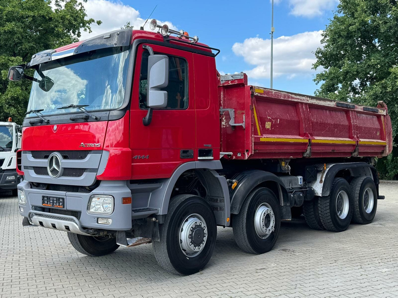 Mercedes-Benz ACTROS 4144 8x6 EURO5 Kipper mit Bordmatik - Самосвал камион: снимка 1 Mercedes-Benz ACTROS 4144 8x6 EURO5 Kipper mit Bordmatik - Самосвал камион: снимка 1