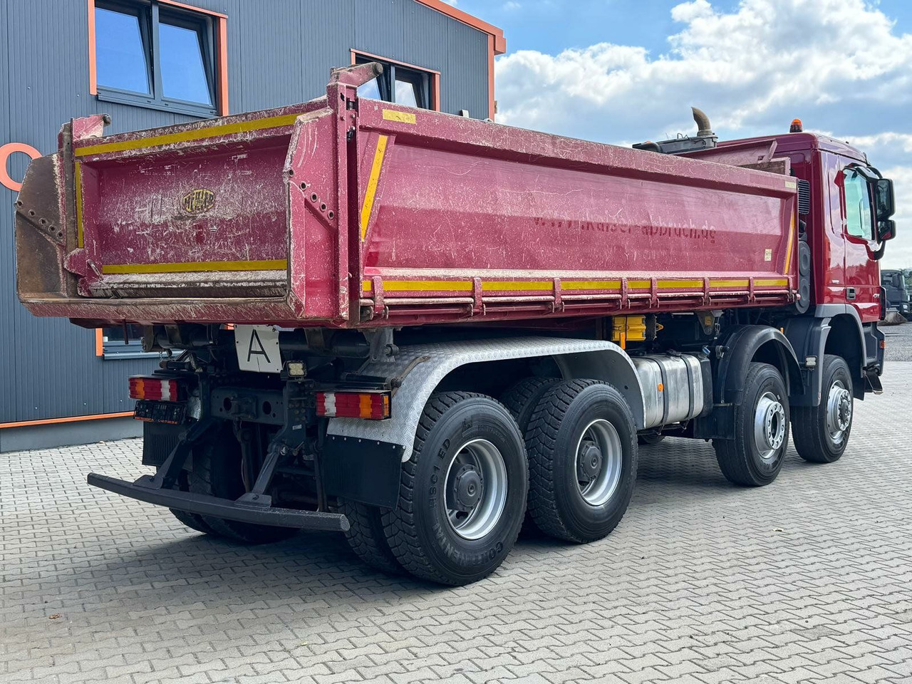 Mercedes-Benz ACTROS 4144 8x6 EURO5 Kipper mit Bordmatik - Самосвал камион: снимка 5 Mercedes-Benz ACTROS 4144 8x6 EURO5 Kipper mit Bordmatik - Самосвал камион: снимка 5