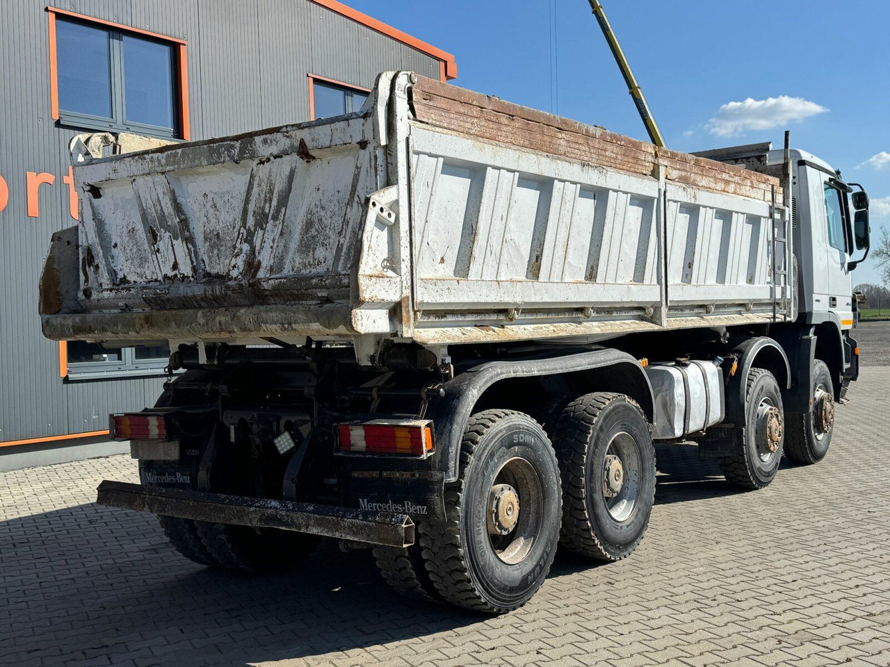 Mercedes-Benz ACTROS 4144 8x8 EURO4 DSK Meiller - Самосвал камион: снимка 4 Mercedes-Benz ACTROS 4144 8x8 EURO4 DSK Meiller - Самосвал камион: снимка 4