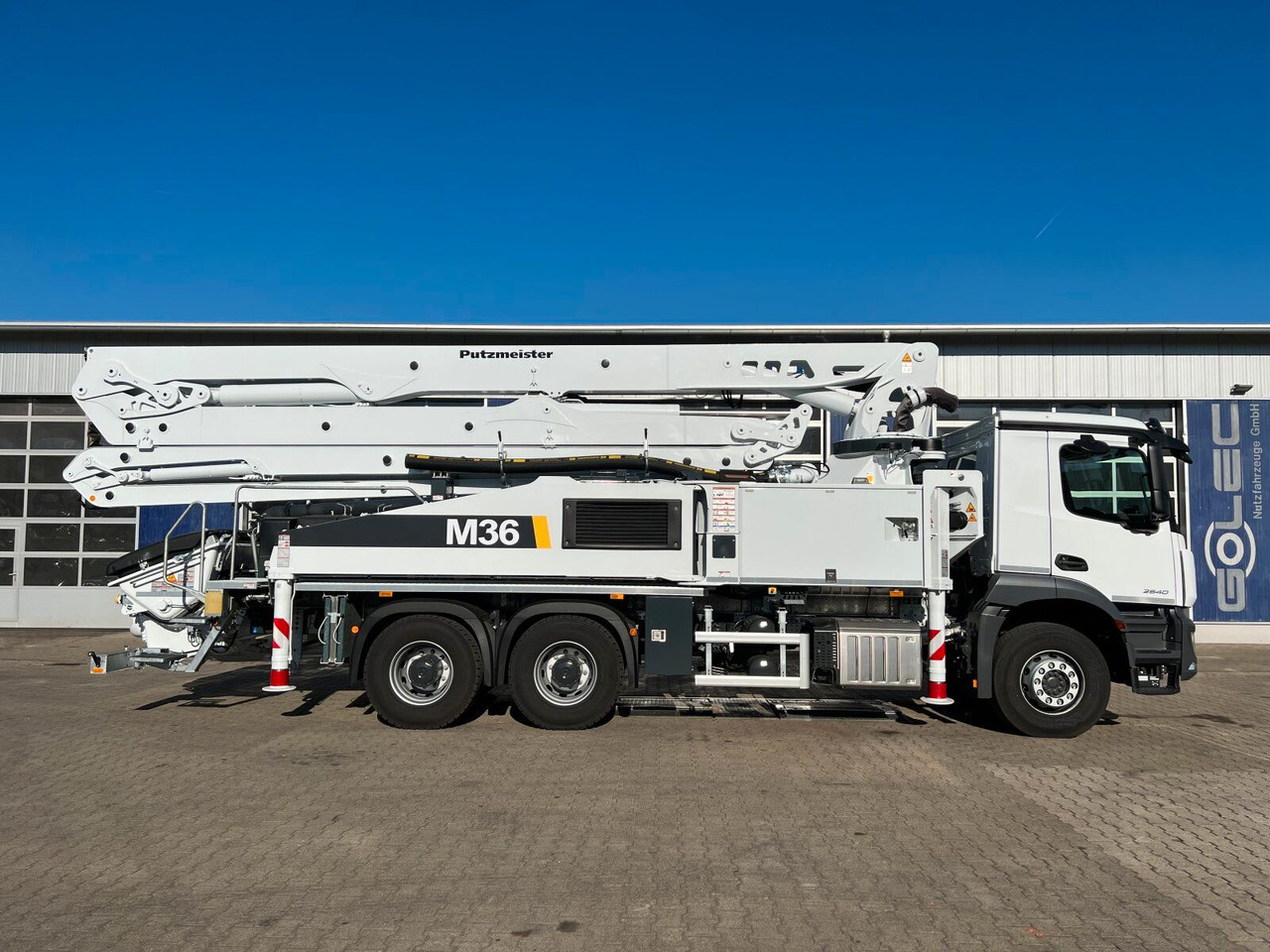 Mercedes-Benz AROCS 2640 6x4 E6 Betonpumpe Putzmeister 36-4 M - Бетон помпа: снимка 3 Mercedes-Benz AROCS 2640 6x4 E6 Betonpumpe Putzmeister 36-4 M - Бетон помпа: снимка 3
