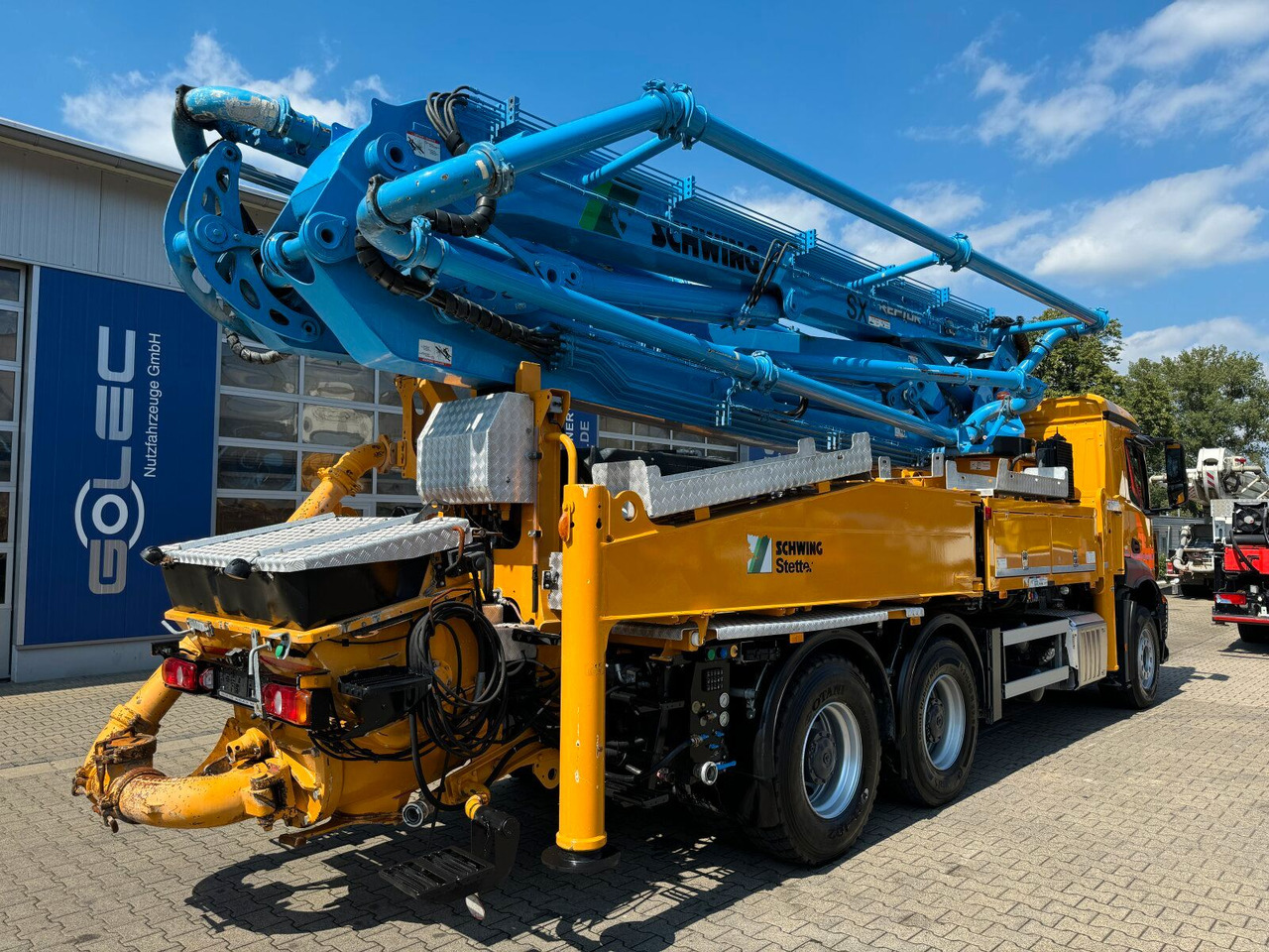 Mercedes-Benz AROCS 2646 6x4 Euro 6 Betonpumpe Schwing S 38 SX - Бетон помпа: снимка 4 Mercedes-Benz AROCS 2646 6x4 Euro 6 Betonpumpe Schwing S 38 SX - Бетон помпа: снимка 4