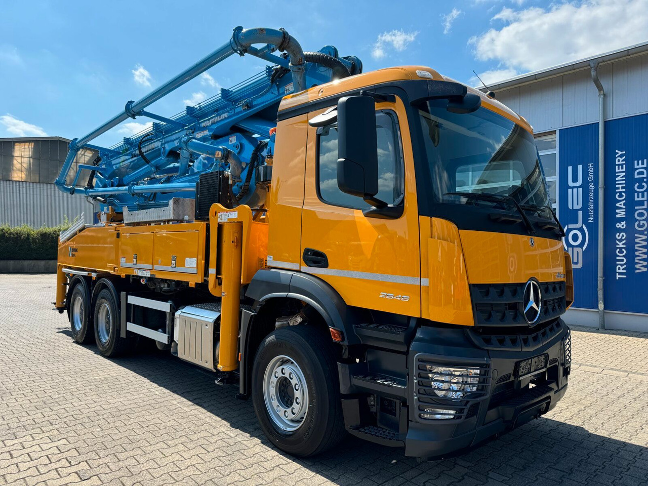 Mercedes-Benz AROCS 2646 6x4 Euro 6 Betonpumpe Schwing S 38 SX - Бетон помпа: снимка 1 Mercedes-Benz AROCS 2646 6x4 Euro 6 Betonpumpe Schwing S 38 SX - Бетон помпа: снимка 1