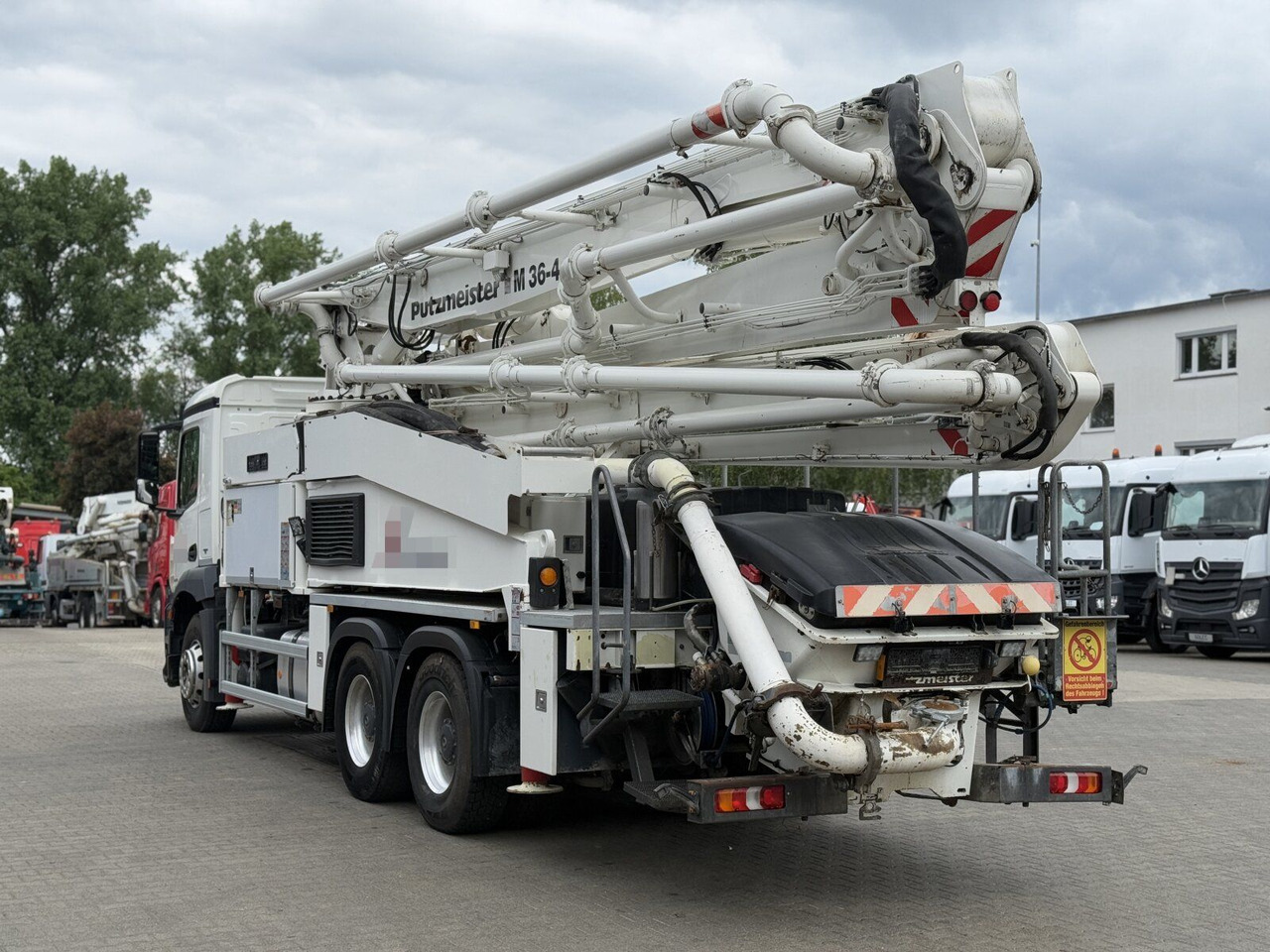 Mercedes-Benz AROCS 2840 6x4 Betonp. Putzmeister BSF36-4.16HLS - Бетон помпа: снимка 5 Mercedes-Benz AROCS 2840 6x4 Betonp. Putzmeister BSF36-4.16HLS - Бетон помпа: снимка 5