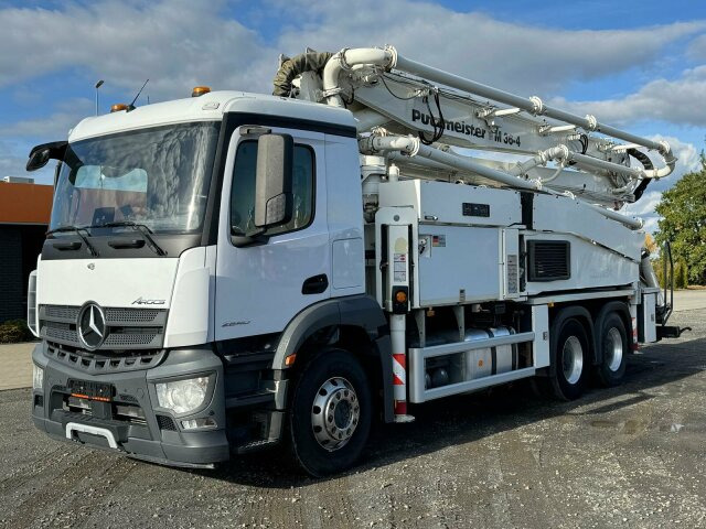 Mercedes-Benz AROCS 2840 6x4 Betonp. Putzmeister BSF36-4.16HLS - Бетон помпа: снимка 1 Mercedes-Benz AROCS 2840 6x4 Betonp. Putzmeister BSF36-4.16HLS - Бетон помпа: снимка 1