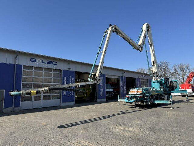 Бетон помпа Mercedes-Benz AROCS 2844 6x4 Euro 6 Betonpumpe SERMAC 5Z33: снимка 12