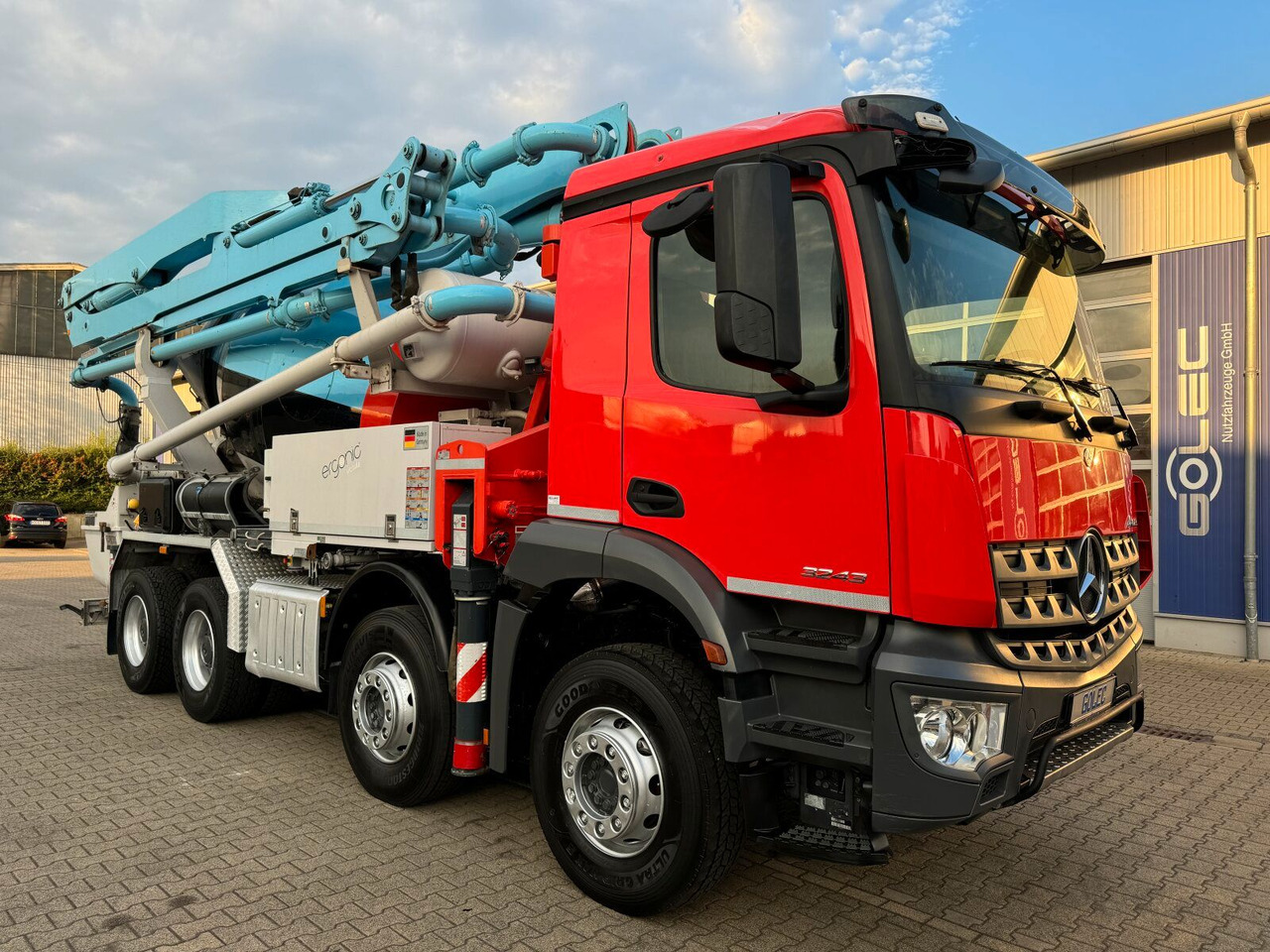 Mercedes-Benz AROCS 3243 8x4 Euro 6 Pumi Putzmeister TMM 24-3 - Бетон помпа: снимка 1 Mercedes-Benz AROCS 3243 8x4 Euro 6 Pumi Putzmeister TMM 24-3 - Бетон помпа: снимка 1