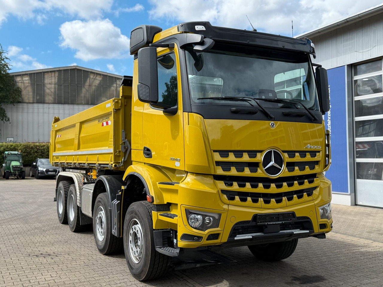 Mercedes-Benz AROCS 3248 8x4 Euro 6 Meiller Kipper Bordmatik - Самосвал камион: снимка 1 Mercedes-Benz AROCS 3248 8x4 Euro 6 Meiller Kipper Bordmatik - Самосвал камион: снимка 1
