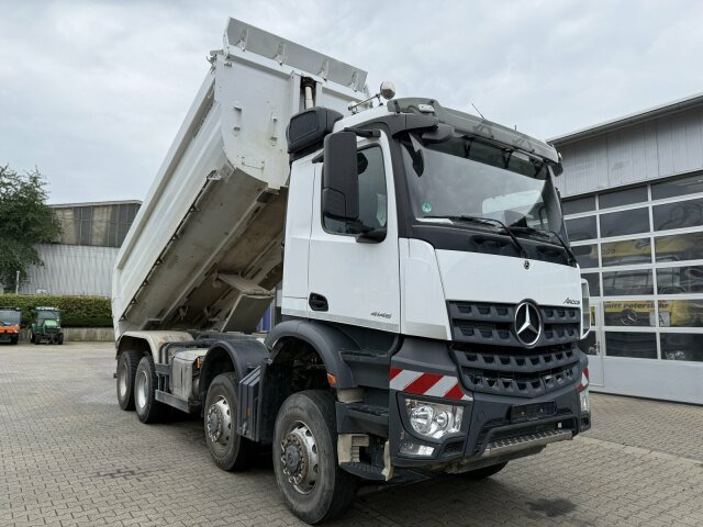Самосвал камион Mercedes-Benz AROCS 4145 8x8 Meiller Muldenkipper: снимка 8