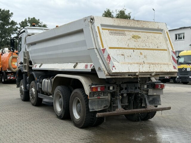 Самосвал камион Mercedes-Benz AROCS 4145 8x8 Meiller Muldenkipper: снимка 15