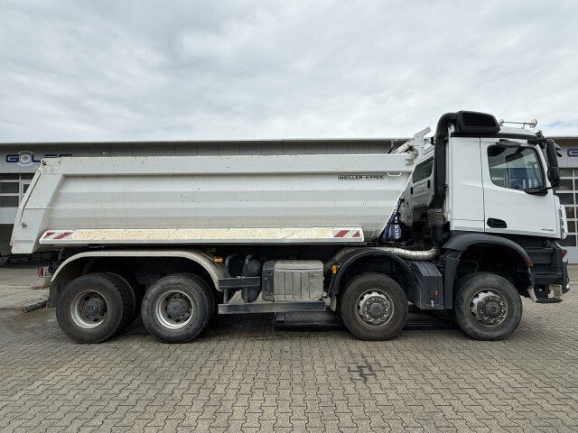 Самосвал камион Mercedes-Benz AROCS 4145 8x8 Meiller Muldenkipper: снимка 9