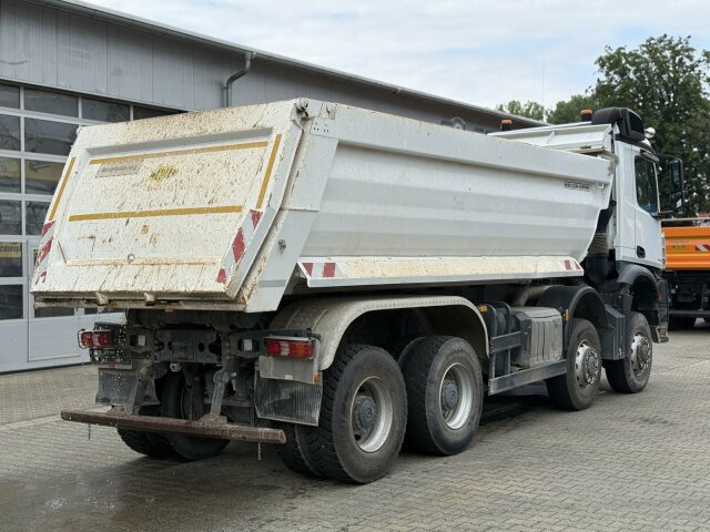 Самосвал камион Mercedes-Benz AROCS 4145 8x8 Meiller Muldenkipper: снимка 11