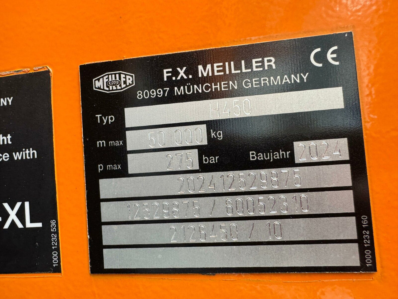 Самосвал камион Mercedes-Benz AROCS 4851 8x6 Euro 6 Gesteinkipper MEILLER: снимка 14
