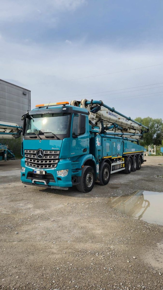 Mercedes-Benz AROCS 5051 10x6 Euro 6 Betonpumpe SERMAC 6RZ56 - Бетон помпа: снимка 1 Mercedes-Benz AROCS 5051 10x6 Euro 6 Betonpumpe SERMAC 6RZ56 - Бетон помпа: снимка 1