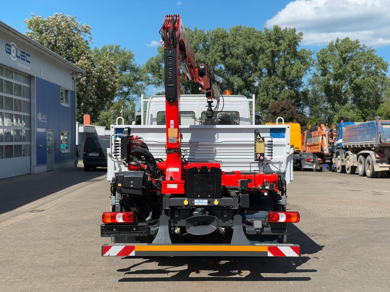Лизинг на  Mercedes-Benz ATEGO 818 4x2 Euro 6 Kipper Kran FASSI F65B.0.22 Mercedes-Benz ATEGO 818 4x2 Euro 6 Kipper Kran FASSI F65B.0.22: снимка 7